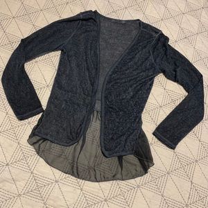 Elena Baldi flowy back cardigan
